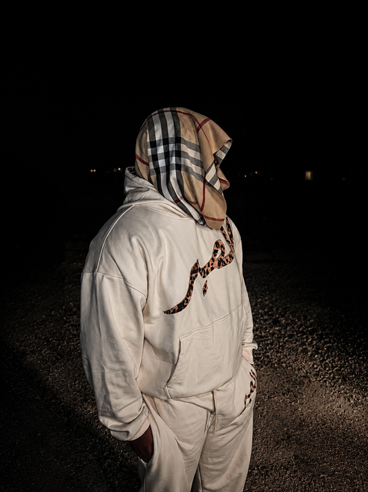 "HIDDEN IN PLAIN SIGHT" HOODIE - BEIGE