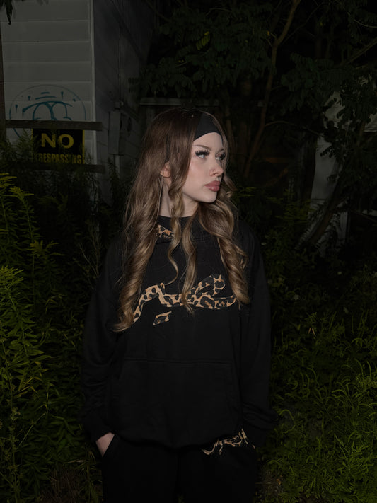 “HIDDEN IN PLAIN SIGHT” HOODIE - BLACK